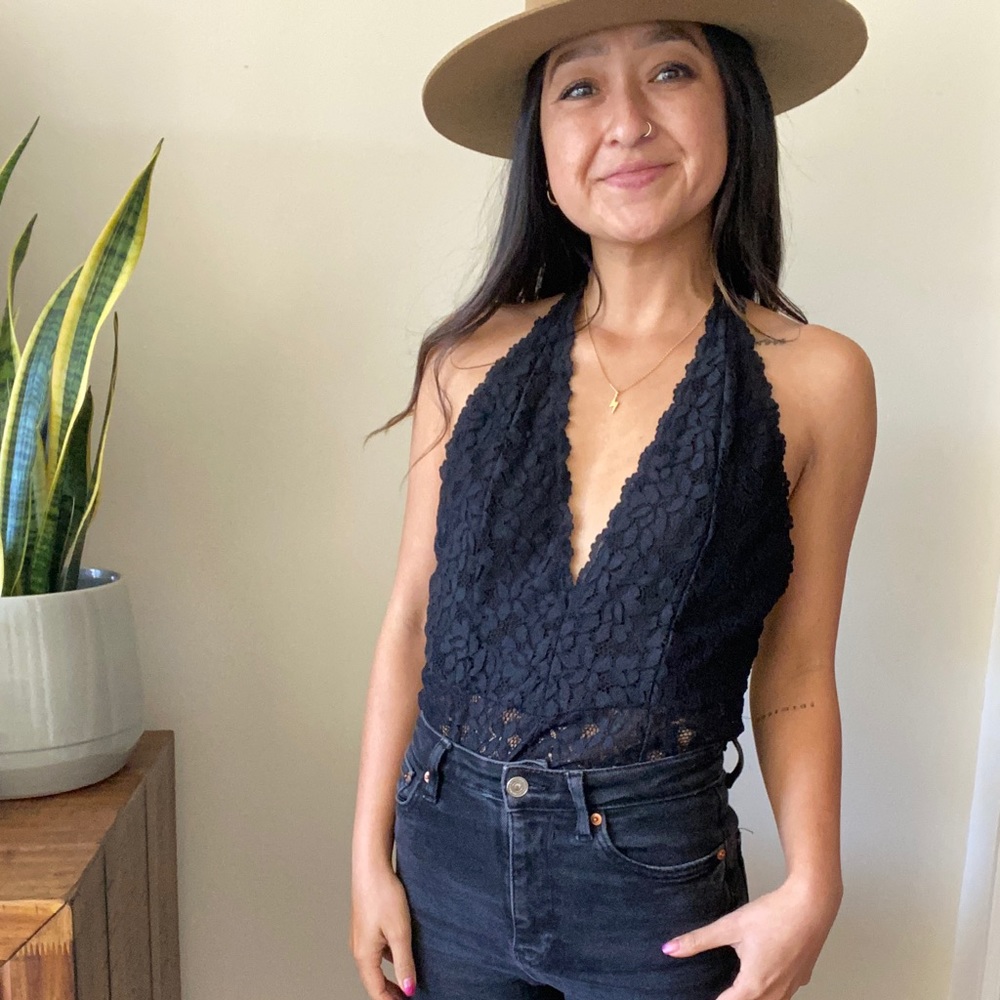 free people lace bodysuit - Picture 7 of 8